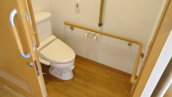 ソルケア神戸名谷の共用トイレ