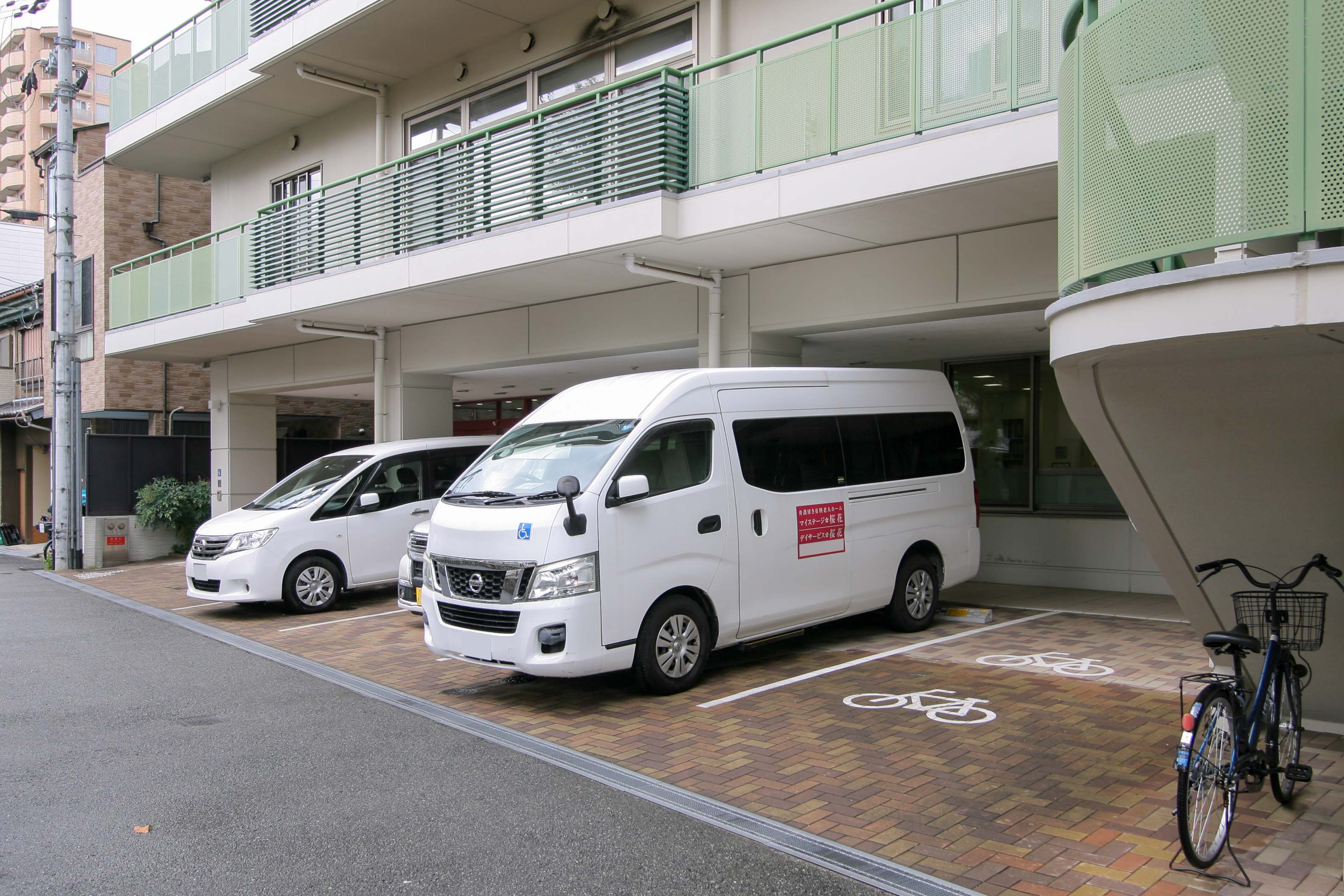 マイステージ・桜花の駐車場完備