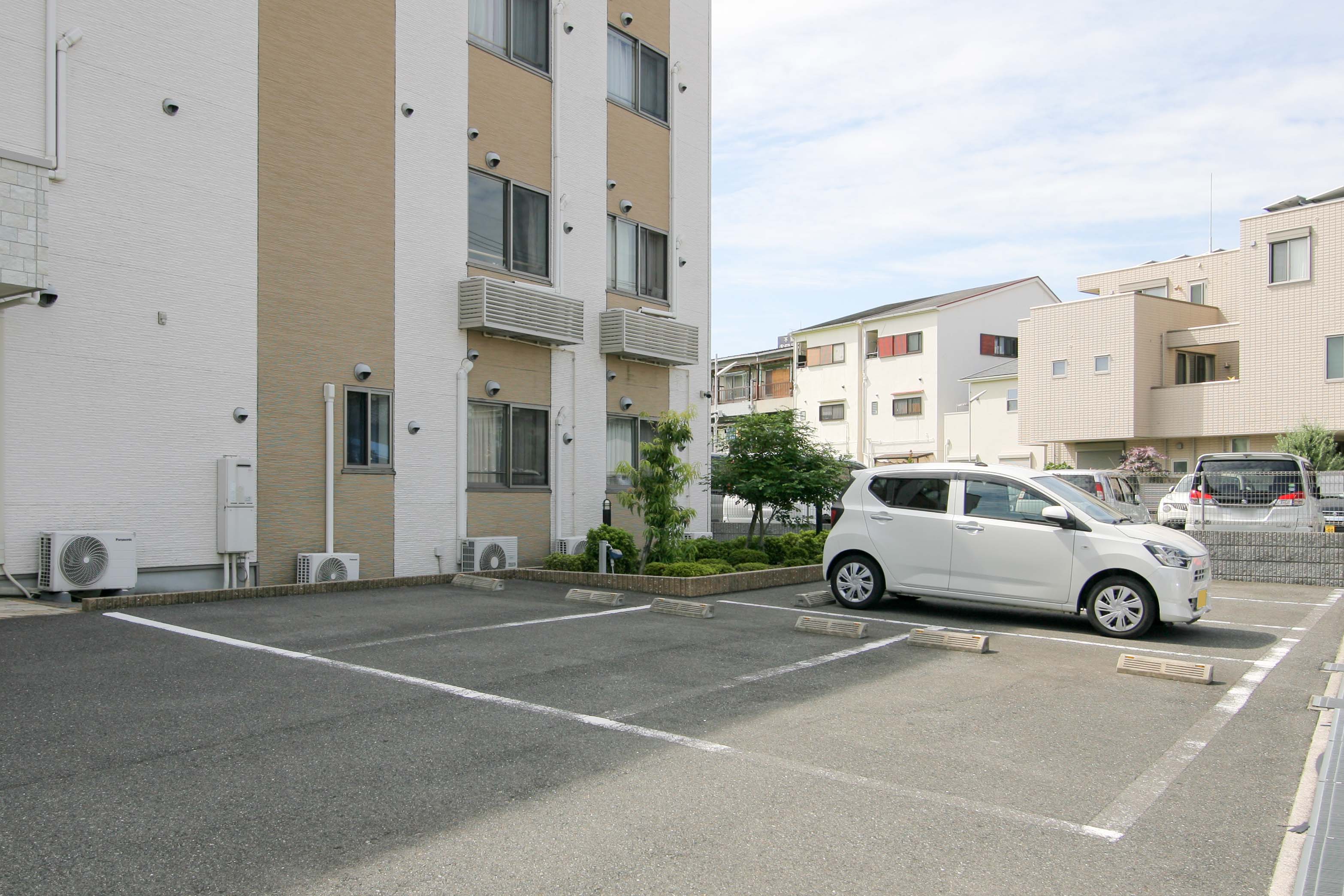 ウィンクルム平野の駐車場完備