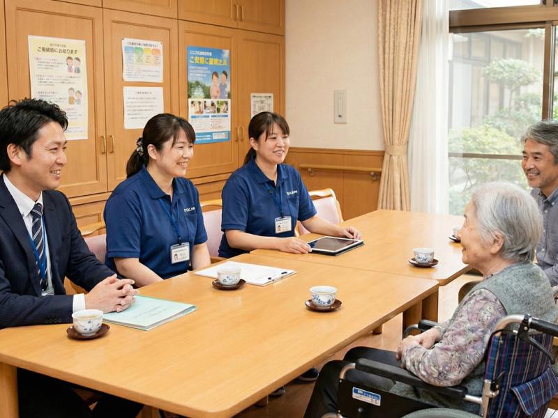 老人ホームの運営懇談会(家族会)とは?内容や参加のメリット・質問例を解説