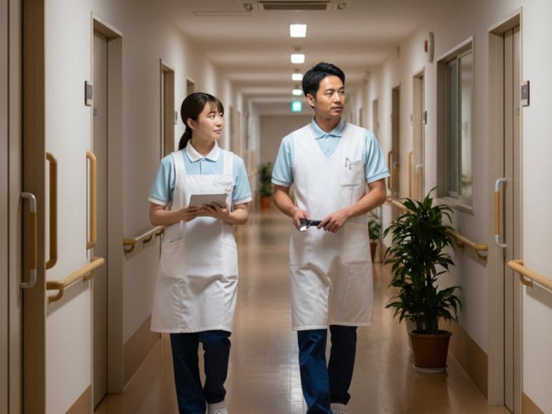 老人ホームの夜間体制は大丈夫?看護師・介護士の配置人数や緊急時の対応を解説