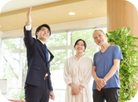 見学の流れチェックポイント